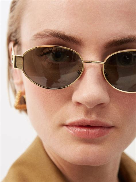 celine sunglasses triomphe dupe|celine sunglasses triomphe gold.